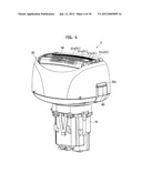 RECIPROCATING ELECTRIC SHAVER diagram and image