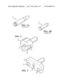 CHAMBER ADAPTOR INCORPORATED INTO A MODIFIED ACTION ASSEMBLY FOR     PERMITTING SUBSTITUTION OF A FIRST MANUFACTURER SPECIFIED CARTRIDGE FOR A     SECOND SUBSTITUTE CARTRIDGE diagram and image