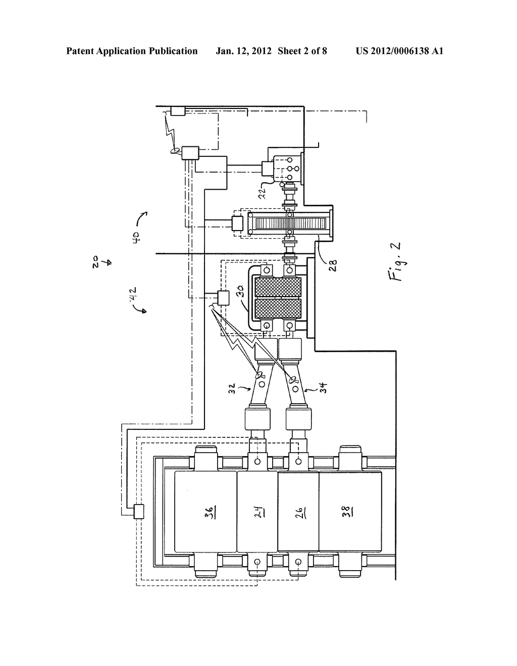 ROLLING MILL DRIVE WITH OIL RECIRCULATION SYSTEM HAVING AIR PRESSURE     FEATURE - diagram, schematic, and image 03