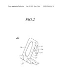 TILT HINGE BRACKET OF STEERING COLUMN FOR VEHICLE AND STEERING COLUMN FOR     VEHICLE HAVING THE SAME diagram and image