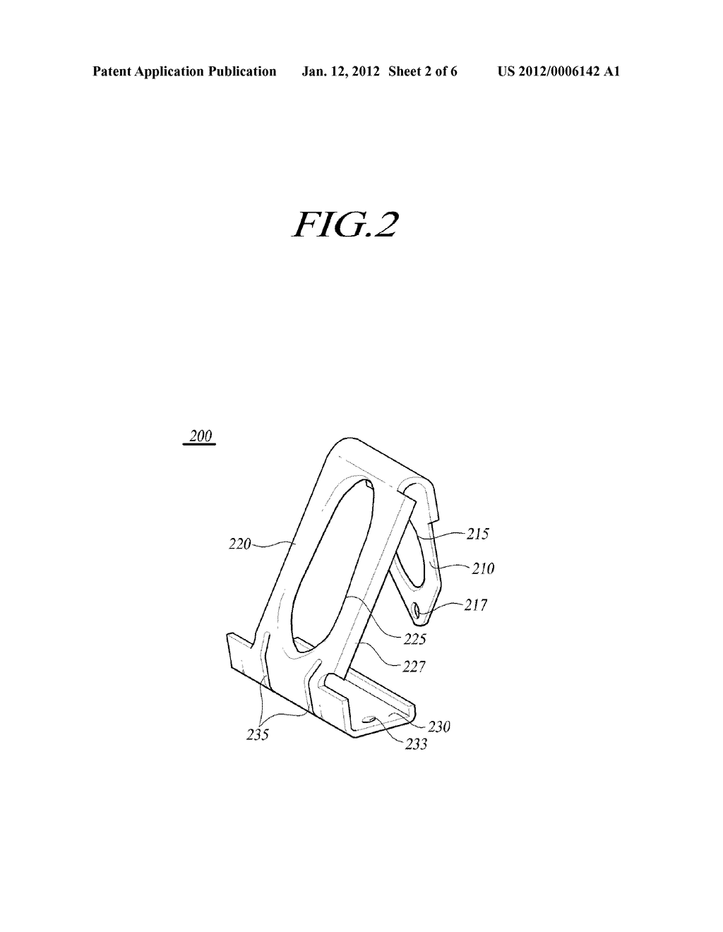 TILT HINGE BRACKET OF STEERING COLUMN FOR VEHICLE AND STEERING COLUMN FOR     VEHICLE HAVING THE SAME - diagram, schematic, and image 03