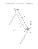 RIP FENCE DEVICE FOR TABLE SAW diagram and image