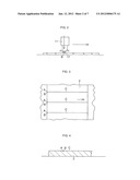 GLASS PLATE SCRIBING METHOD AND SCRIBING APPARATUS diagram and image