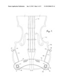 VIOLIN SHOULDER CRADLE diagram and image