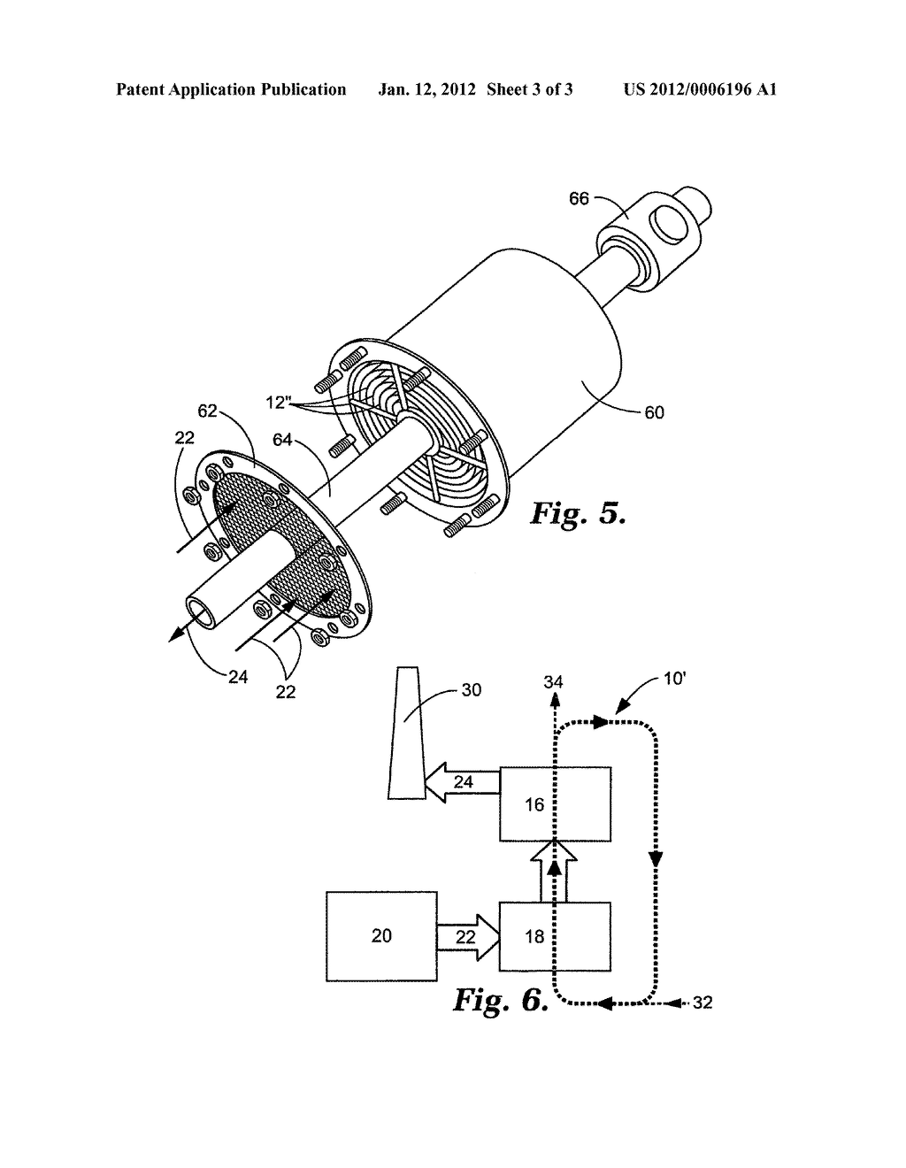 Capture of mercury from a gaseous mixture containing mercury - diagram, schematic, and image 04