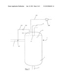 Separator tank for separation of fluid comprising water, oil and gas diagram and image