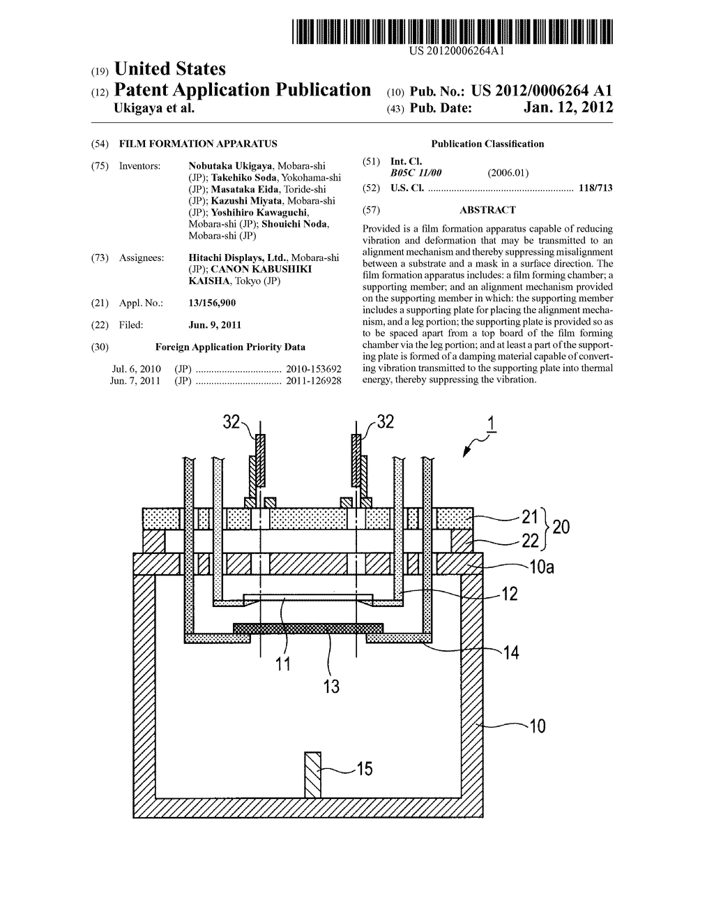 FILM FORMATION APPARATUS - diagram, schematic, and image 01