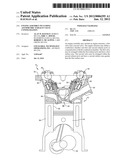 ENGINE ASSEMBLY INCLUDING ASYMMETRIC EXHAUST VALVE CONFIGURATION diagram and image