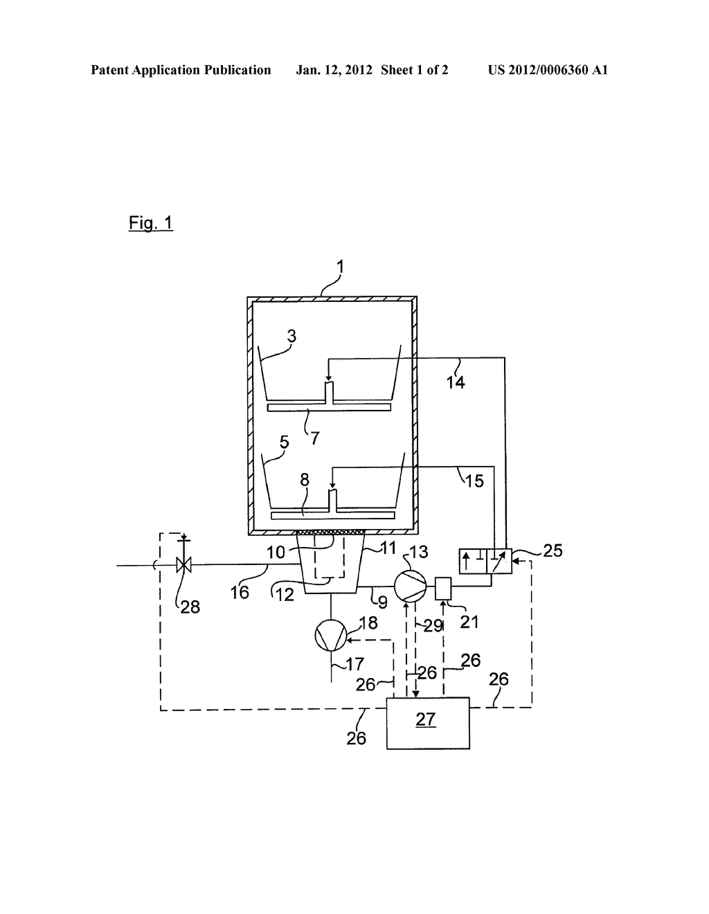 METHOD FOR OPERATING A WATER CONDUCTING HOUSEHOLD DEVICE - diagram, schematic, and image 02