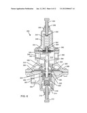 SYSTEM AND METHOD FOR HYDRAULICALLY MANAGING FLUID PRESSURE DOWNSTREAM     FROM A MAIN VALVE BETWEEN SET POINTS diagram and image