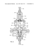 SYSTEM AND METHOD FOR HYDRAULICALLY MANAGING FLUID PRESSURE DOWNSTREAM     FROM A MAIN VALVE BETWEEN SET POINTS diagram and image