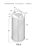 FILTER WITH REUSABLE BYPASS VALVE AND INNER ASSEMBLY diagram and image