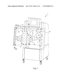 Device For A Biological Liquid Treatment Installation diagram and image