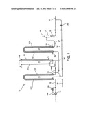 METHOD AND DEVICE FOR THE WET OXIDATION TREATMENT OF LIQUID WASTE LADEN     WITH MINERAL MATTER diagram and image