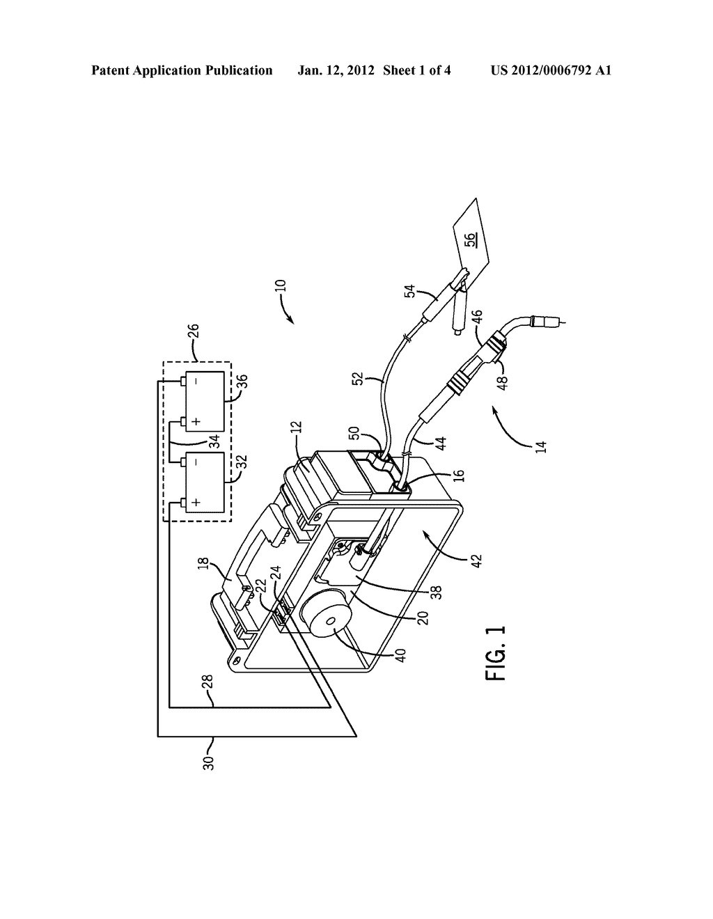 BATTERY POWERED WELDING SYSTEM - diagram, schematic, and image 02