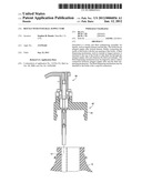 Bottle With Integral Supply Tube diagram and image