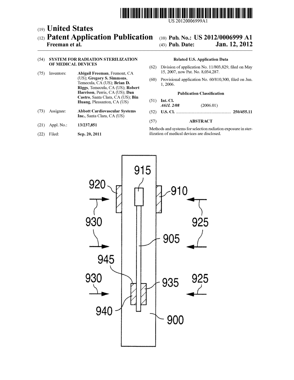 System For Radiation Sterilization Of Medical Devices - diagram, schematic, and image 01