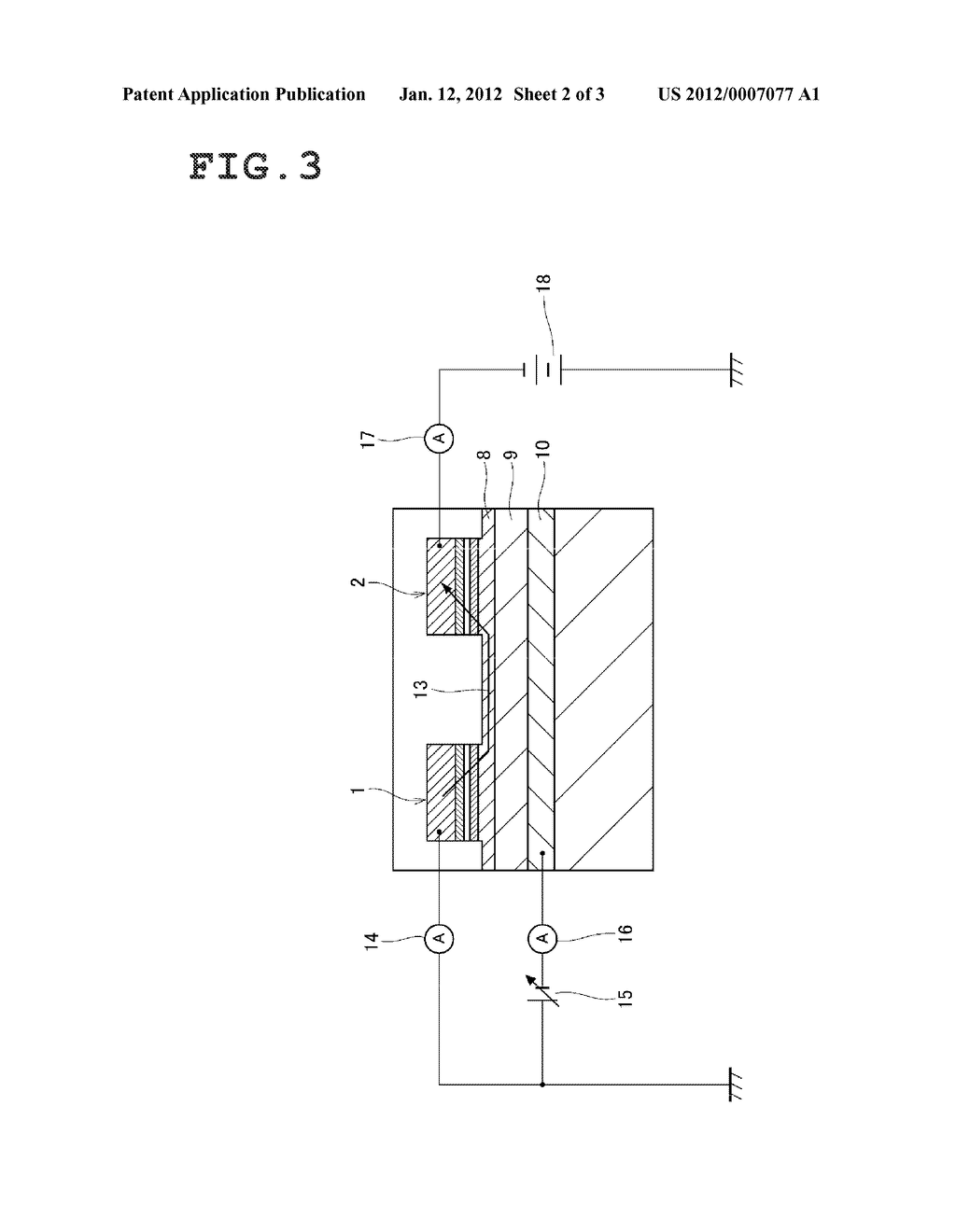 SILICON DEVICE STRUCTURE, AND SPUTTERING TARGET USED FOR FORMING THE SAME - diagram, schematic, and image 03