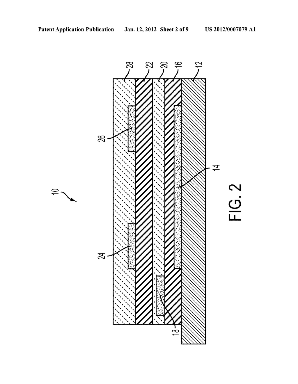 Thin Film Field Effect Transistor with Dual Semiconductor Layers - diagram, schematic, and image 03