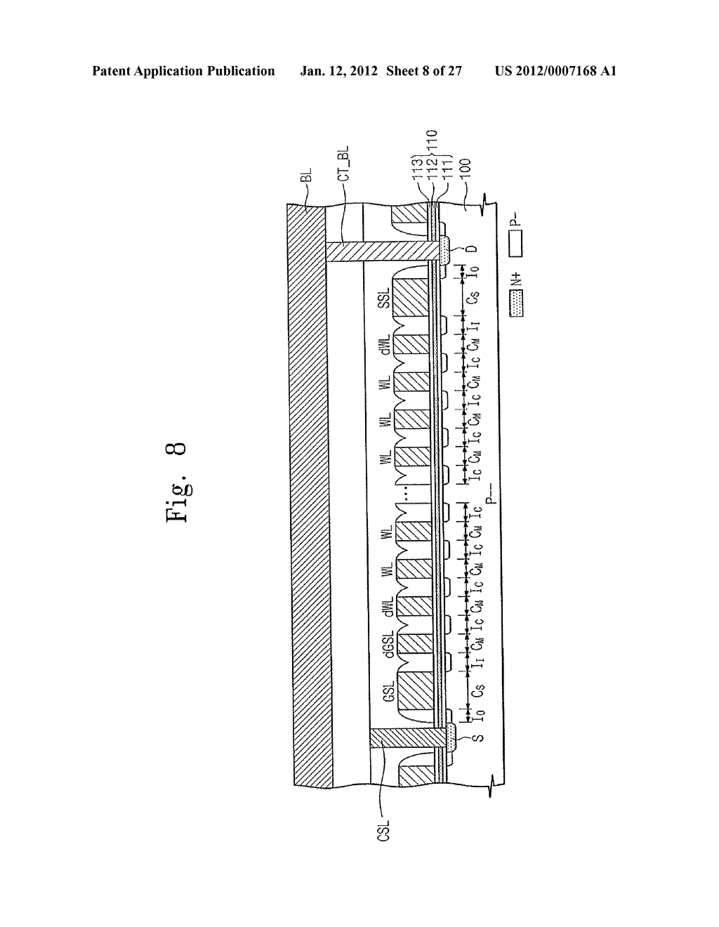 SEMICONDUCTOR DEVICE CAPABLE OF SUPPRESSING SHORT CHANNEL EFFECT - diagram, schematic, and image 09