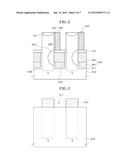 SEMICONDUCTOR MEMORY DEVICE HAVING VERTICAL TRANSISTOR AND BURIED BIT LINE     AND METHOD FOR FABRICATING THE SAME diagram and image