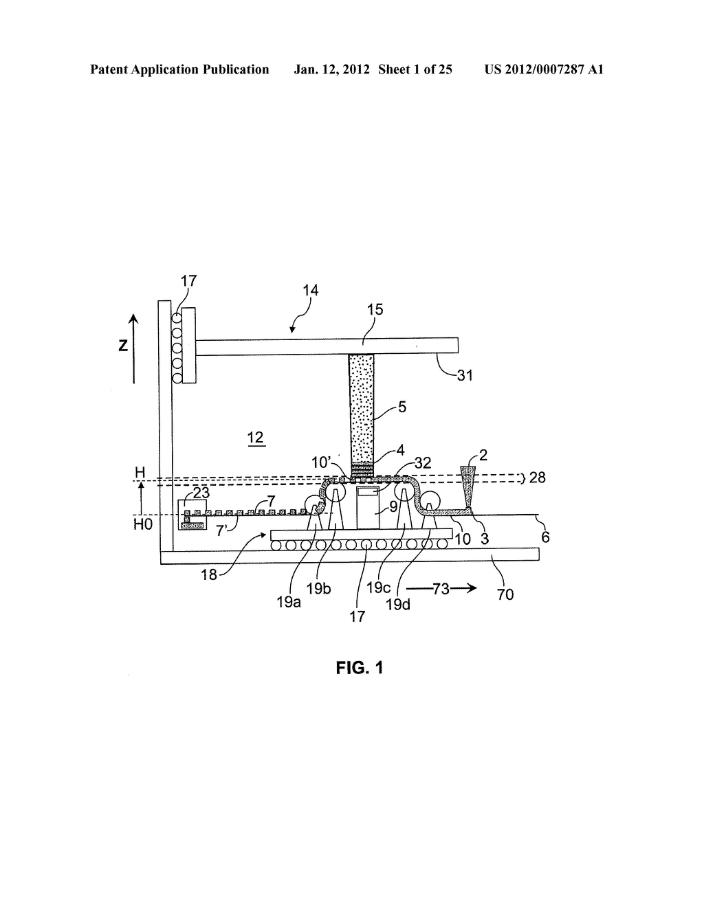 METHOD AND APPARATUS FOR LAYERWISE PRODUCTION OF A 3D OBJECT - diagram, schematic, and image 02
