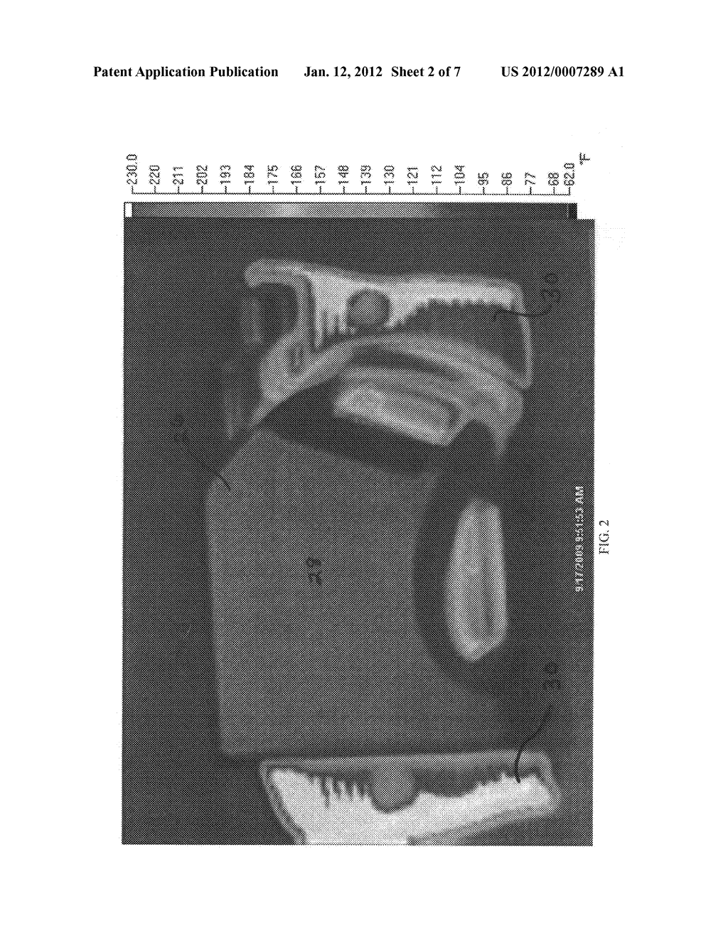 METHOD AND SYSTEM FOR THERMALLY MONITORING PROCESS FOR FORMING PLASTIC     BLOW-MOLDED CONTAINERS - diagram, schematic, and image 03