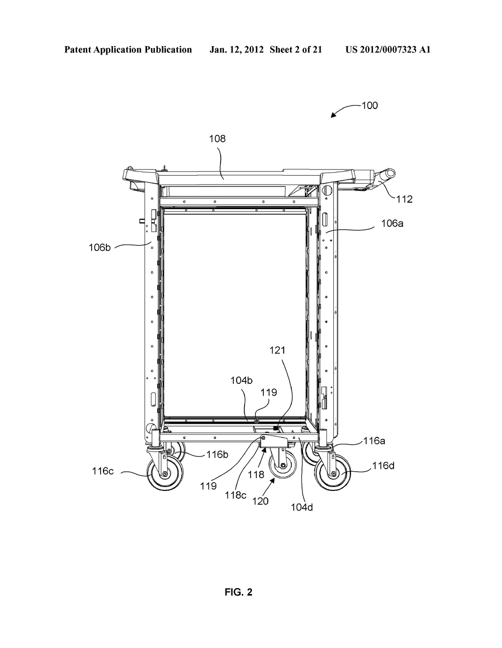 MEDICAL EMERGENCY CRASH CART - diagram, schematic, and image 03