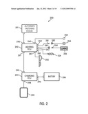 Article of Footwear with Lighting System diagram and image