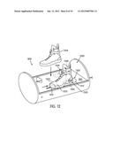 Article of Footwear with Lighting System diagram and image