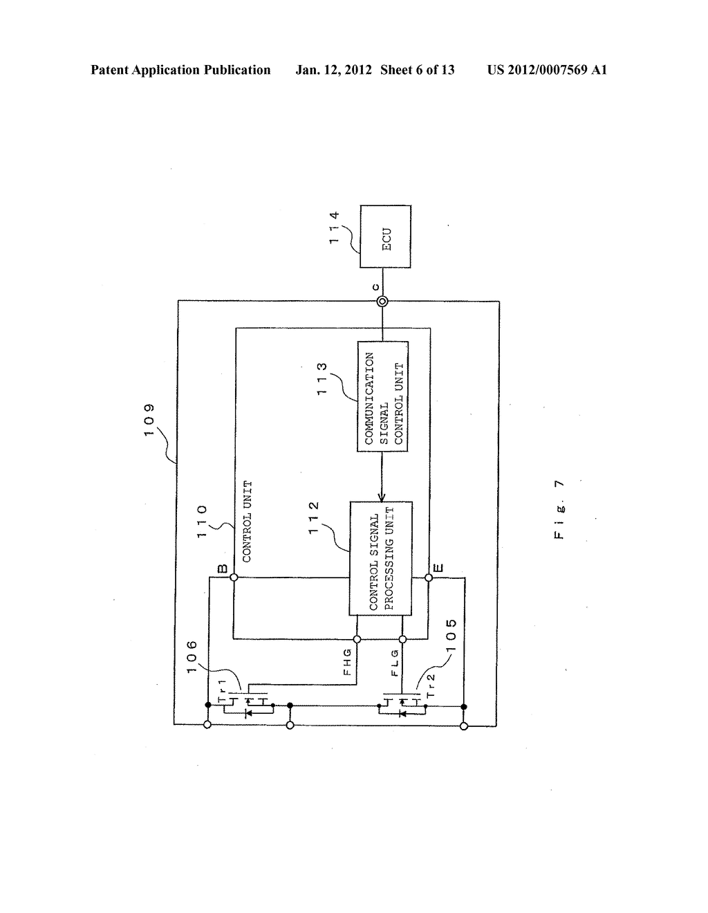 CONTROL DEVICE FOR VEHICLE AC GENERATOR - diagram, schematic, and image 07