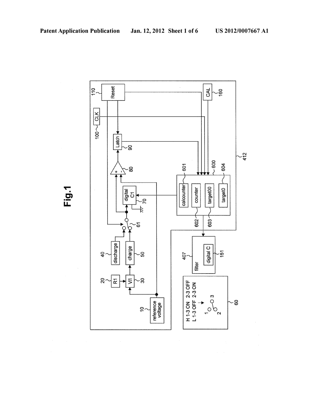 AUTOMATIC CUTOFF FREQUENCY ADJUSTING CIRCUIT AND PORTABLE DIGITAL     ASSISTANT - diagram, schematic, and image 02