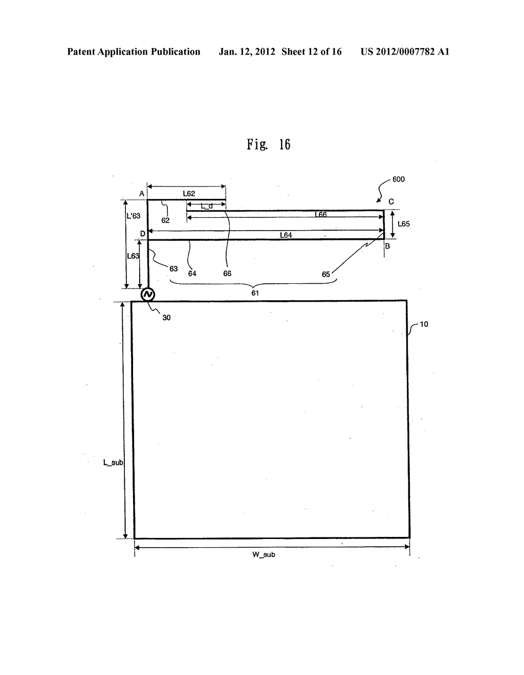 ANTENNA APPARATUS AND A WIRELESS COMMUNICATION APPARATUS - diagram, schematic, and image 13