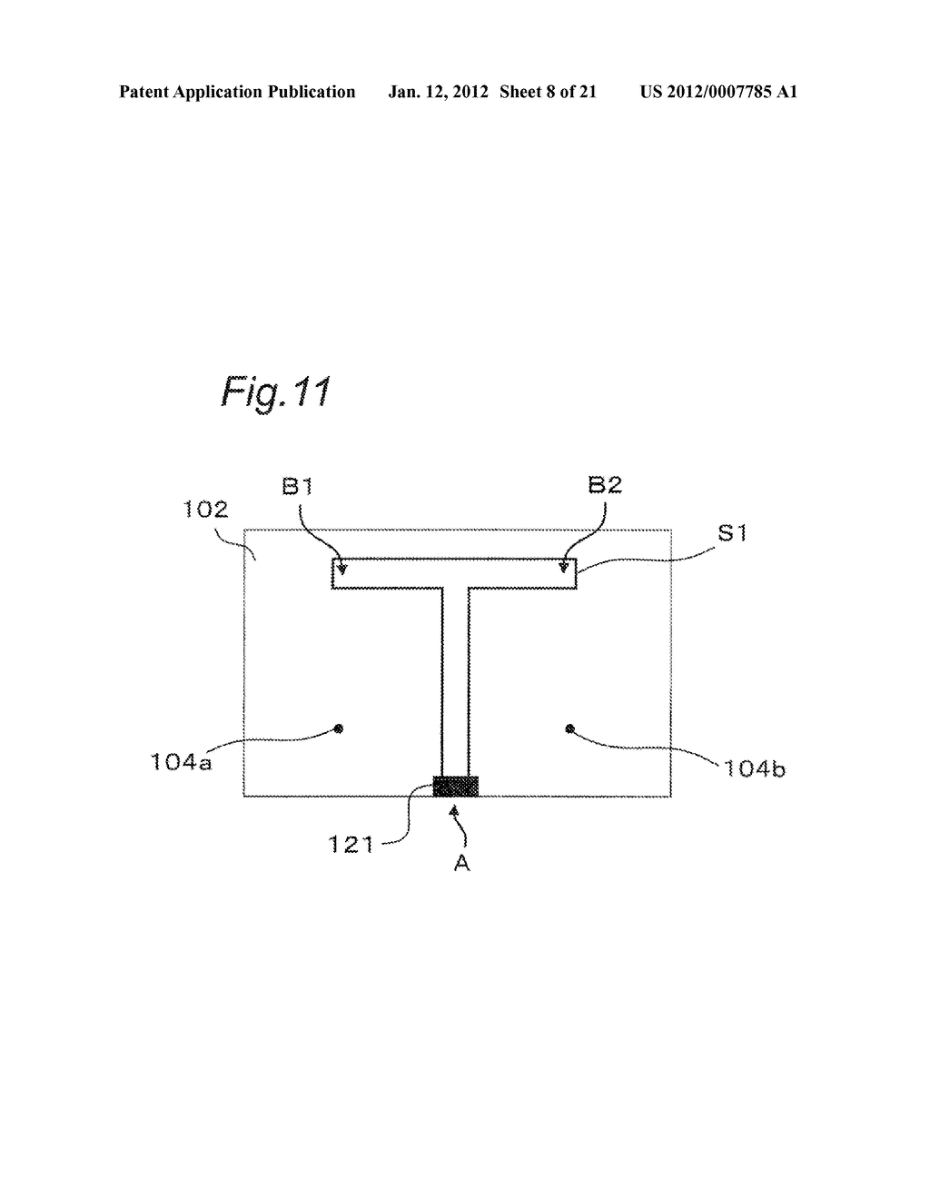 ANTENNA APPARATUS FOR SIMULTANEOUSLY TRANSMITTING MULTIPLE RADIO SIGNALS     WITH DIFFERENT RADIATION CHARACTERISTICS - diagram, schematic, and image 09