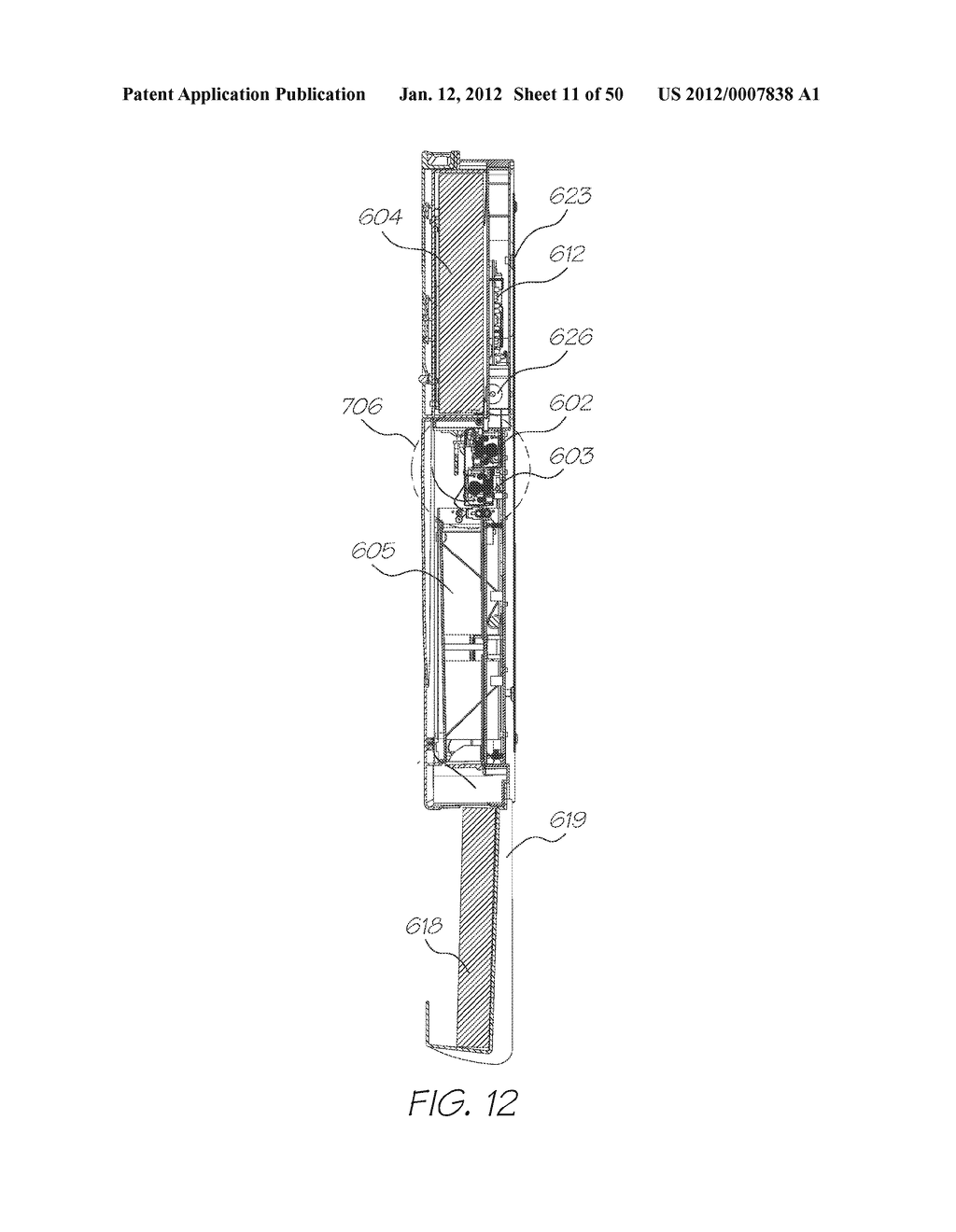 SENSING DEVICE FOR SENSING SURFACE REGIONS - diagram, schematic, and image 12