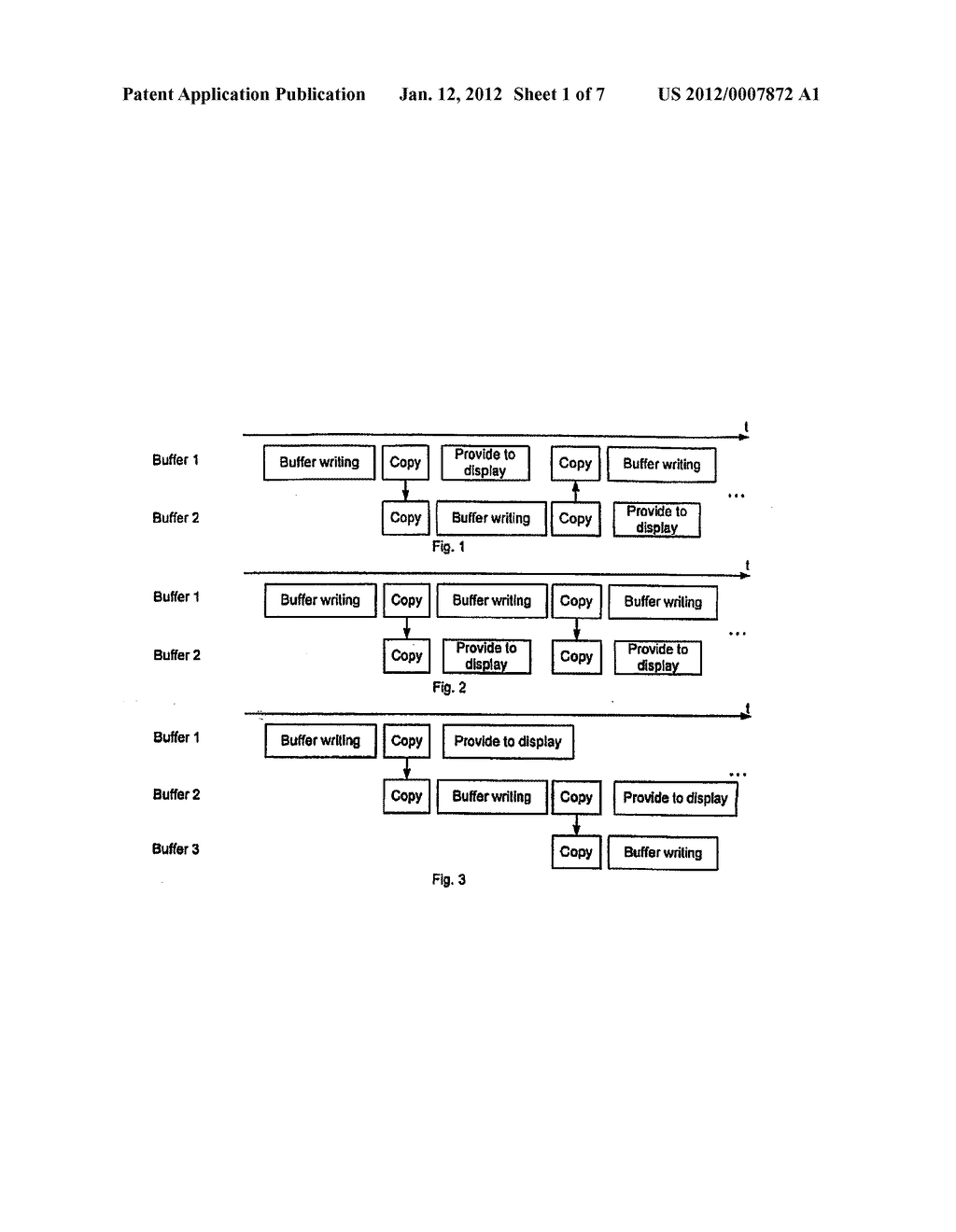 Method And Computer Program For Operation Of A Multi-Buffer Graphics     Memory Refresh, Multi-Buffer Graphics Memory Arrangement And     Communication Apparatus - diagram, schematic, and image 02