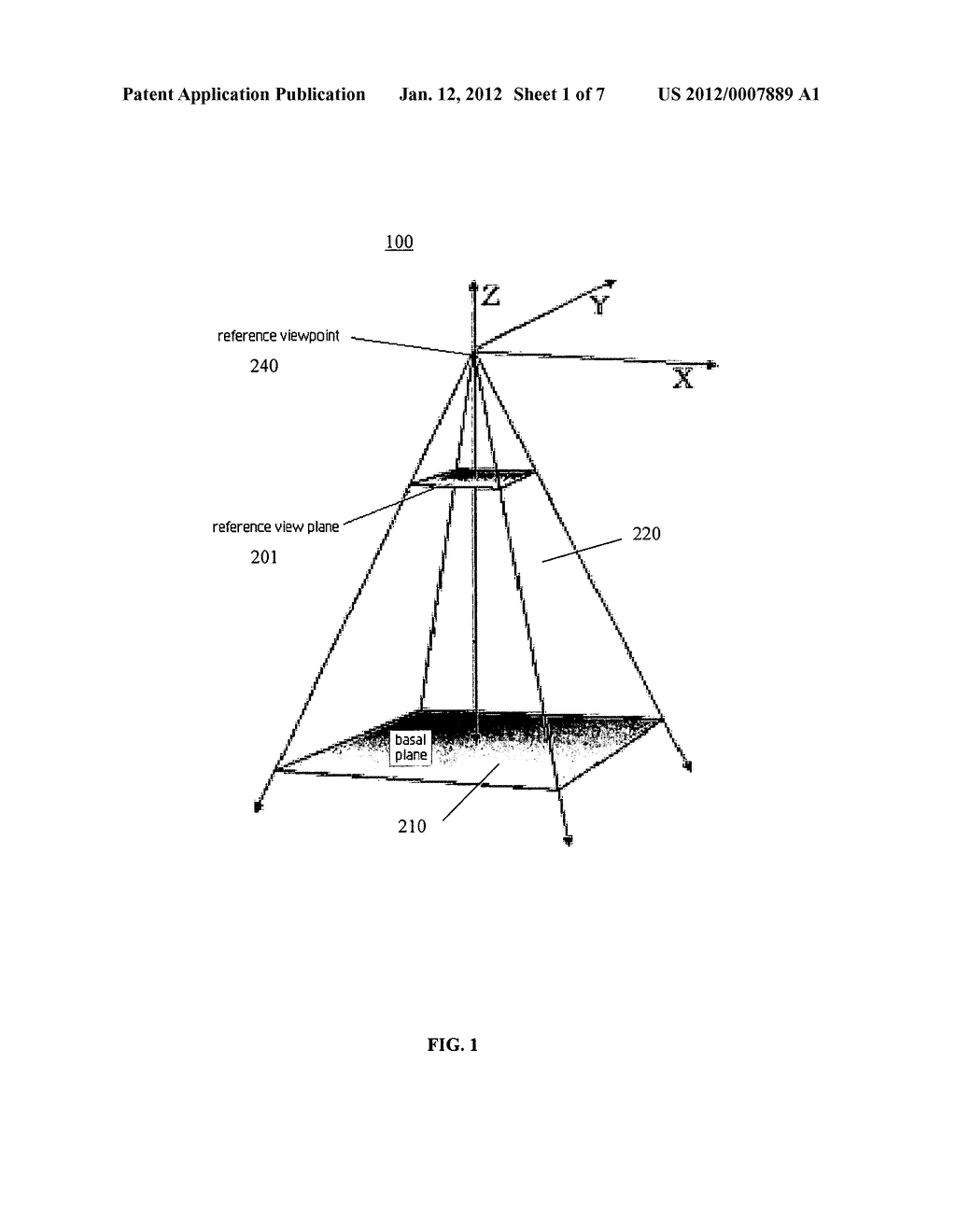 METHOD AND SYSTEM FOR GENERATING PYRAMID FISHEYE LENS DETAIL-IN-CONTEXT     PRESENTATIONS - diagram, schematic, and image 02