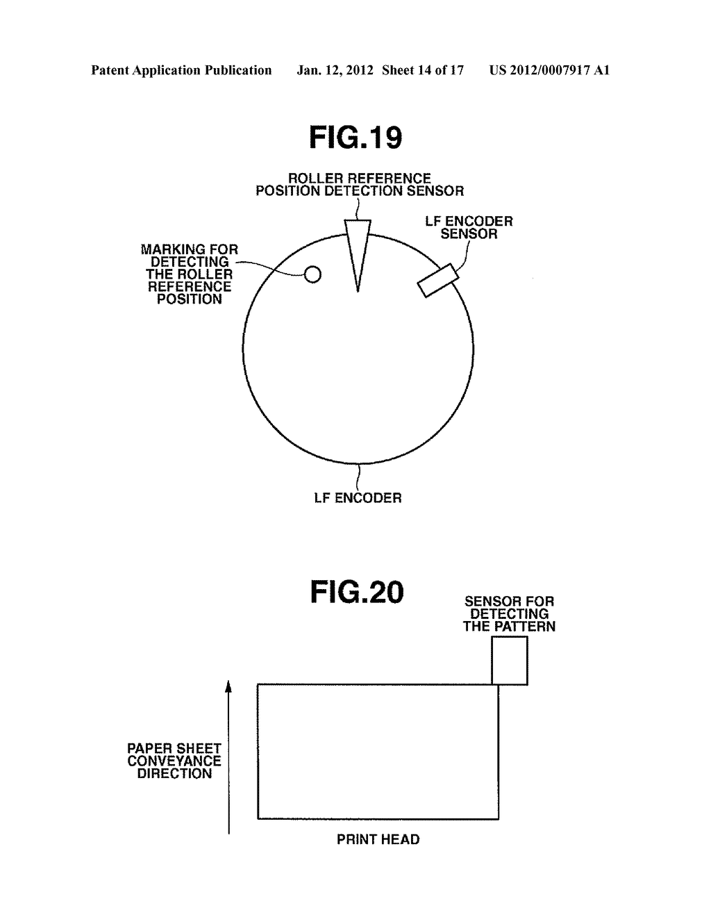 INK JET PRINTER AND A METHOD OF COMPUTING CONVEYANCE AMOUNT OF A     CONVEYANCE ROLLER OF THE INK JET PRINTER - diagram, schematic, and image 15