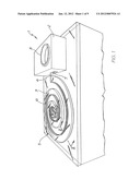 INK EJECTION NOZZLE WITH THERMAL ACTUATOR COIL diagram and image