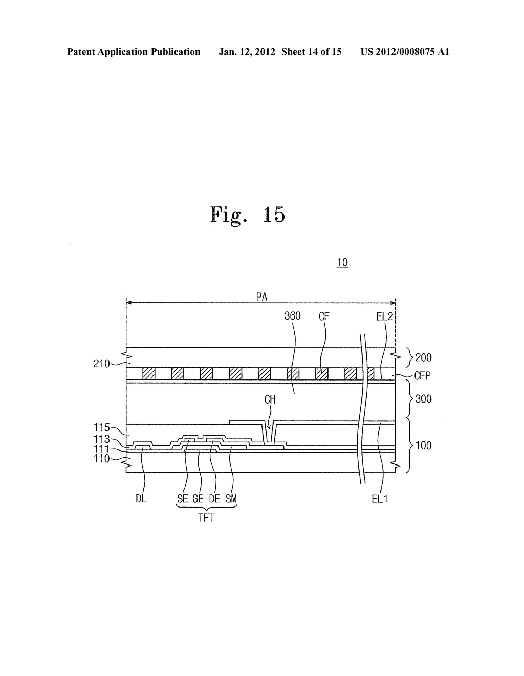 REFLECTION TYPE DISPLAY APPARATUS - diagram, schematic, and image 15