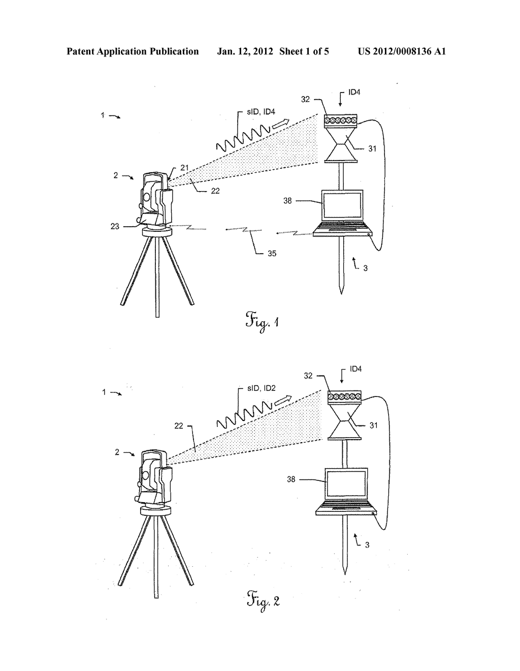 GEODESIC MEASUREMENT SYSTEM AND METHOD FOR IDENTIFYING A TARGET UNIT     HAVING A GEODESIC MEASUREMENT DEVICE - diagram, schematic, and image 02