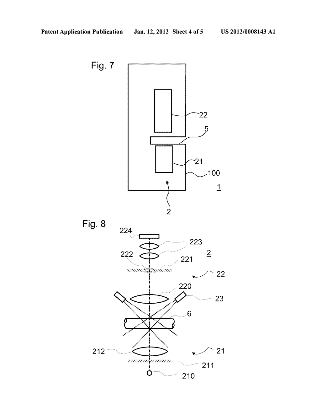 DEVICE FOR DETERMINING PARTICLE SIZES - diagram, schematic, and image 05