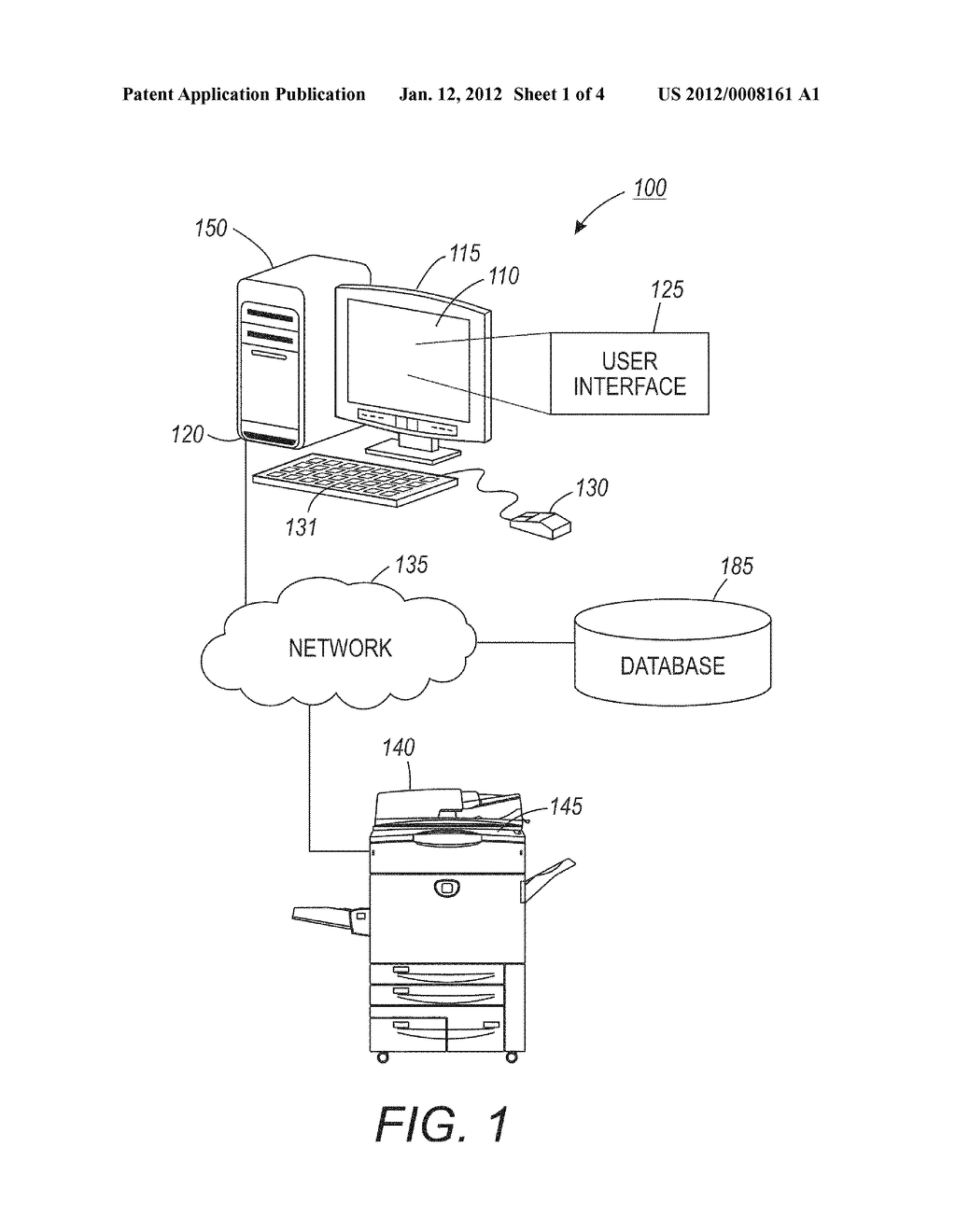 AUTOMATED SYSTEM AND METHOD FOR SUBMITTING A RENDERING JOB VIA A MOBILE     COMMUNICATIONS DEVICE - diagram, schematic, and image 02