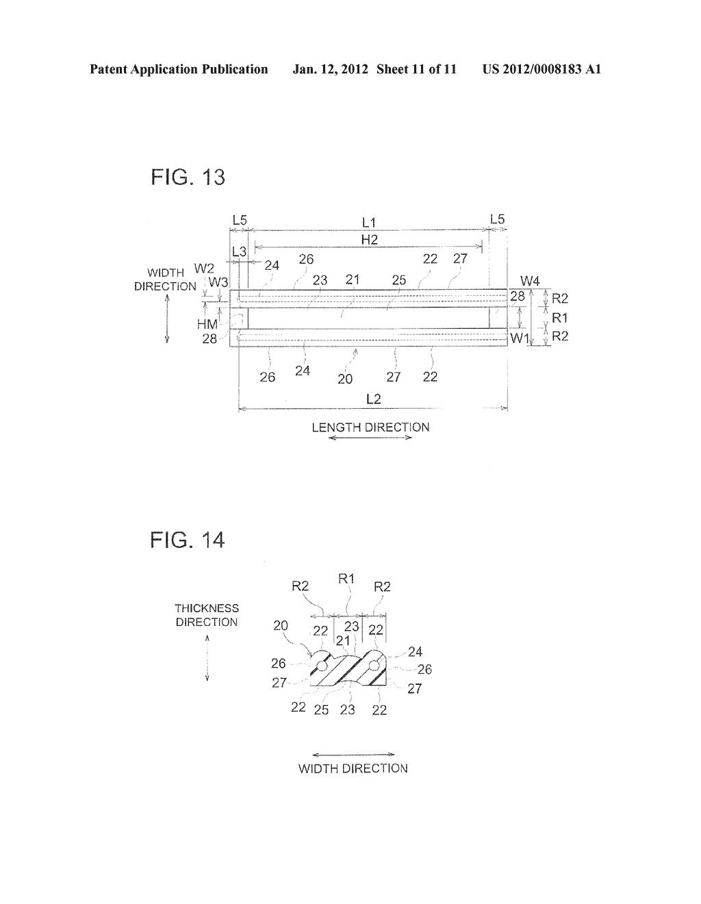 RESIN MOLDED ARTICLE FOR OPTICAL ELEMENT, METHOD FOR MANUFACTURING RESIN     MOLDED ARTICLE FOR OPTICAL ELEMENT, DEVICE FOR MANUFACTURING RESIN MOLDED     ARTICLE FOR OPTICAL ELEMENT, AND SCANNING OPTICAL DEVICE - diagram, schematic, and image 12