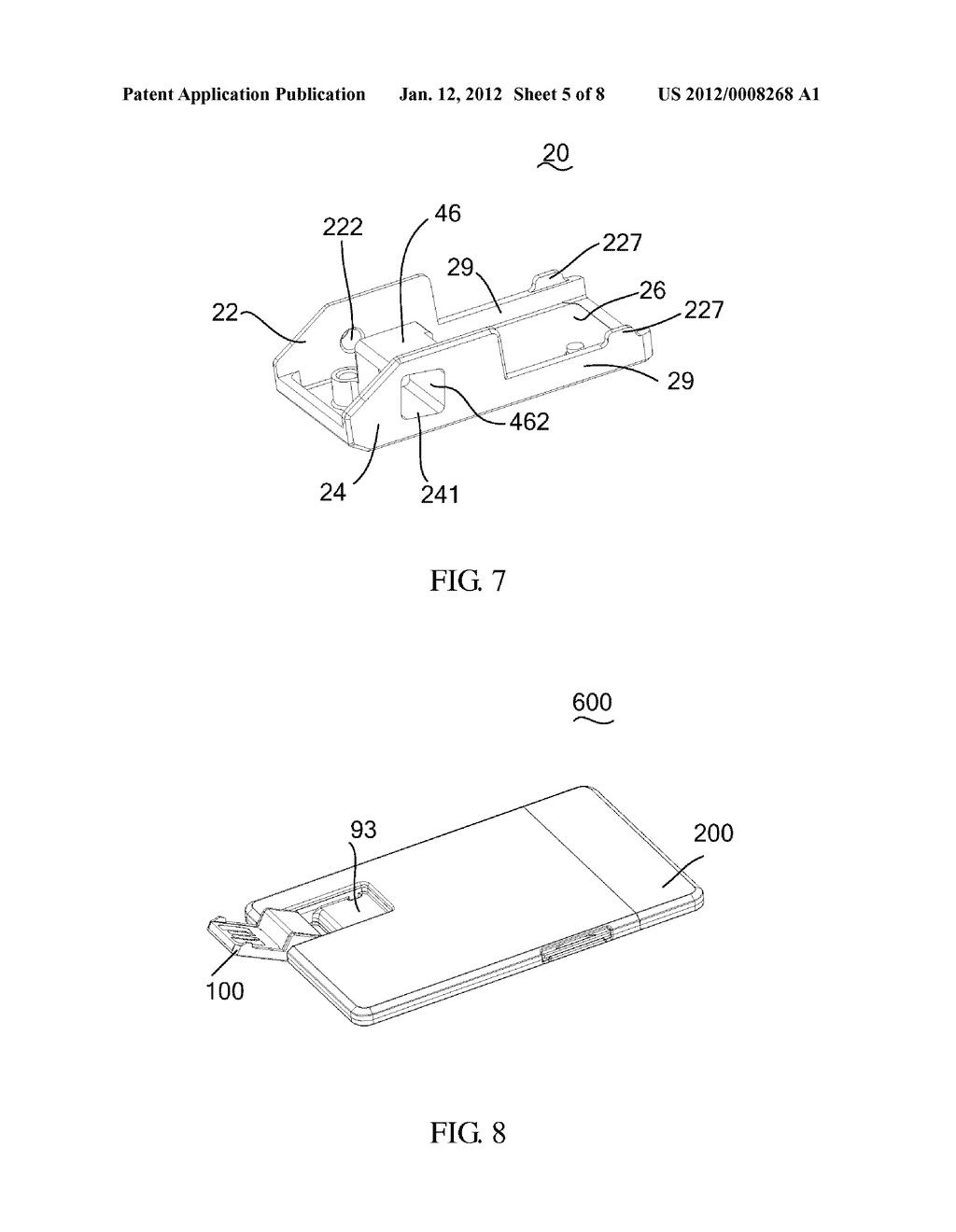 USB Connector, USB Housing, and Wireless Modem - diagram, schematic, and image 06