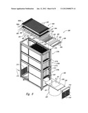 AIR CONDITIONING SYSTEMS FOR COMPUTER SYSTEMS AND ASSOCIATED METHODS diagram and image