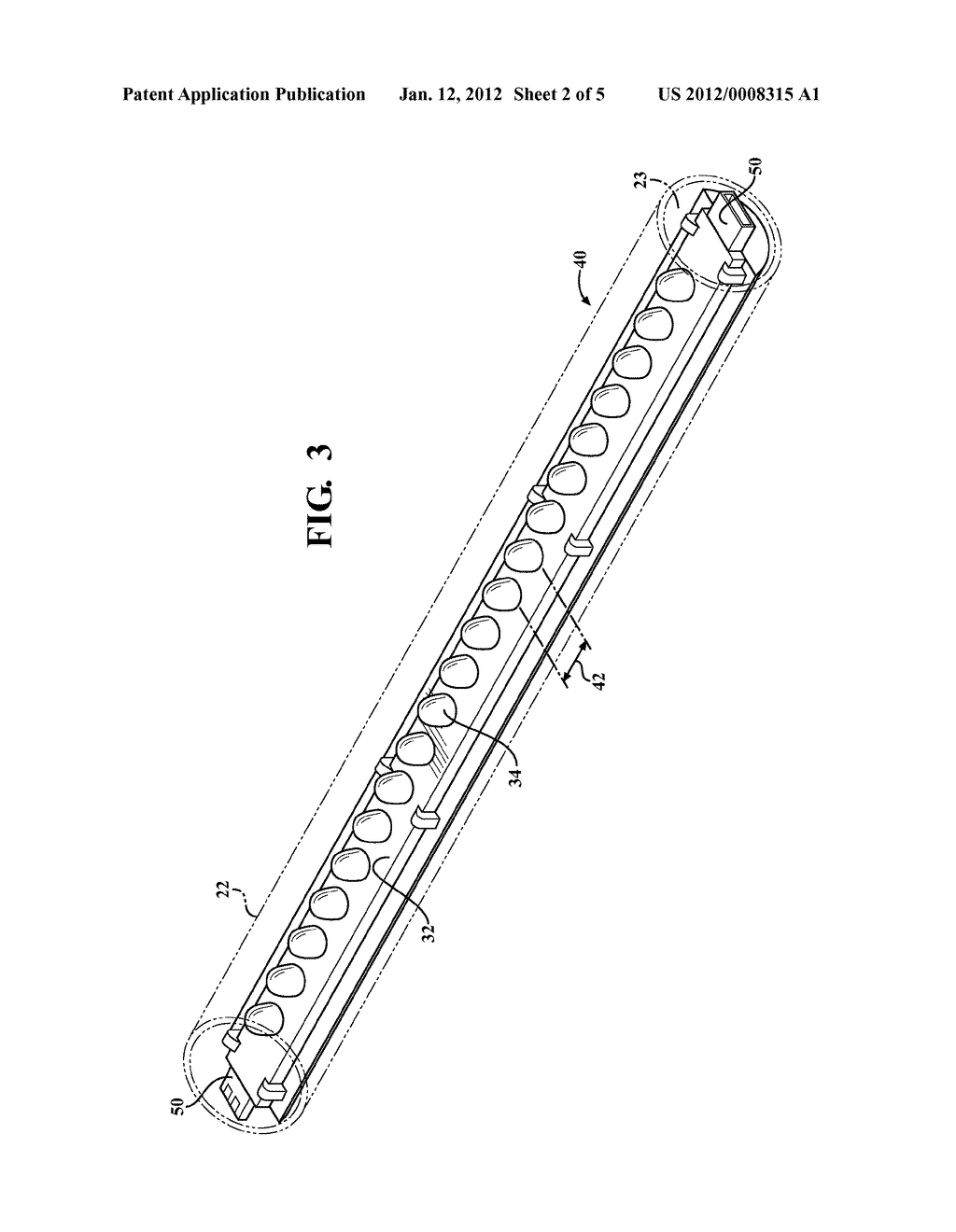 INDEPENDENT MODULES FOR LED FLUORESCENT LIGHT TUBE REPLACEMENT - diagram, schematic, and image 03