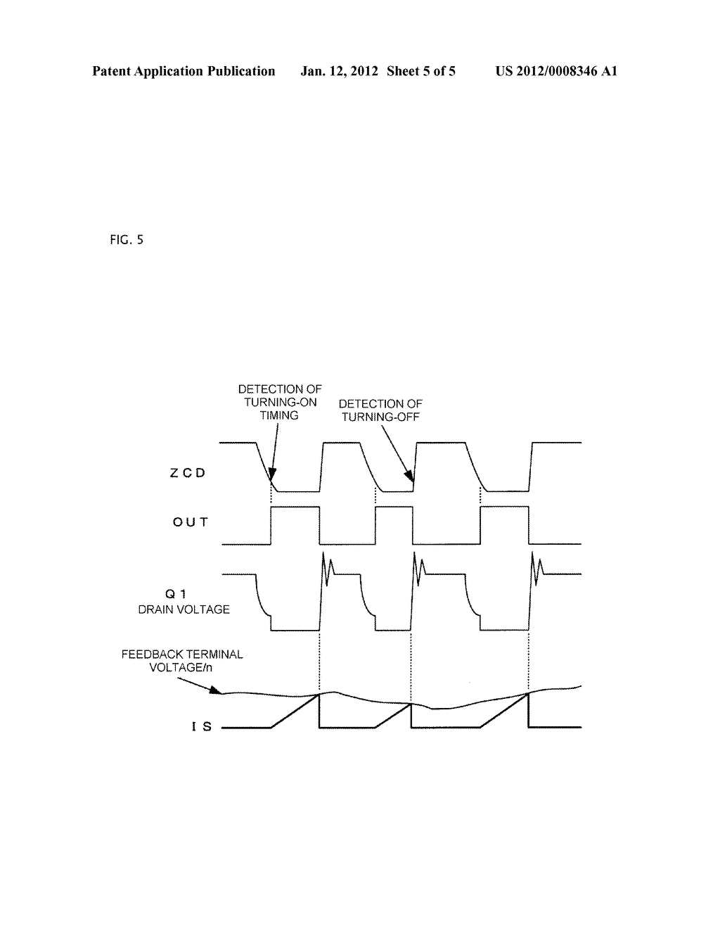 SEMICONDUCTOR INTEGRATED CIRCUIT AND SWITCHING POWER SUPPLY SYSTEM - diagram, schematic, and image 06