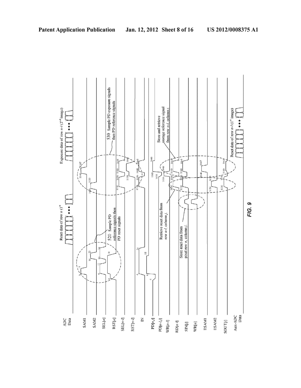 CMOS IMAGE SENSOR WITH NOISE CANCELLATION - diagram, schematic, and image 09