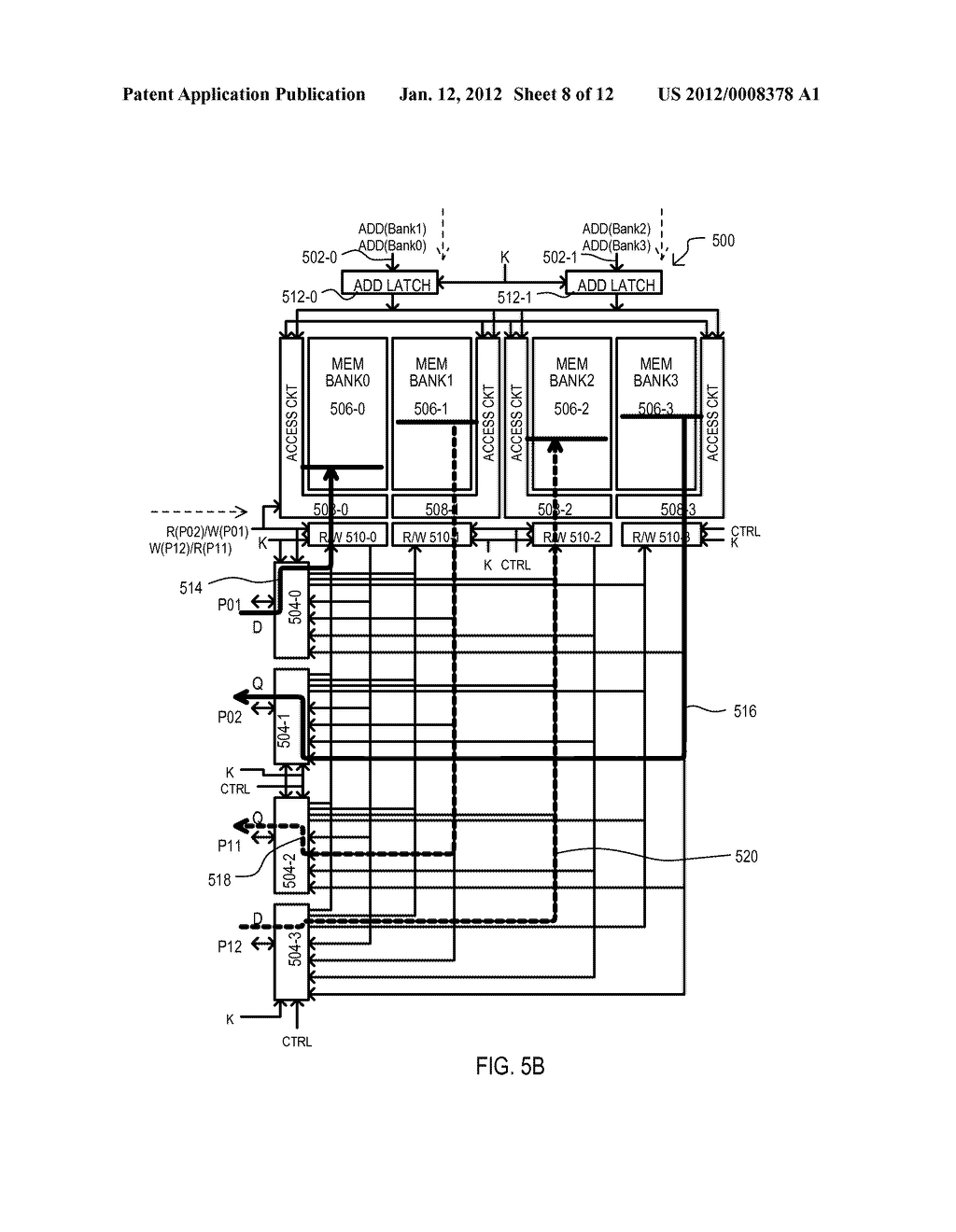 MEMORY DEVICES AND METHODS HAVING MULTIPLE ADDRESS ACCESSES IN SAME CYCLE - diagram, schematic, and image 09